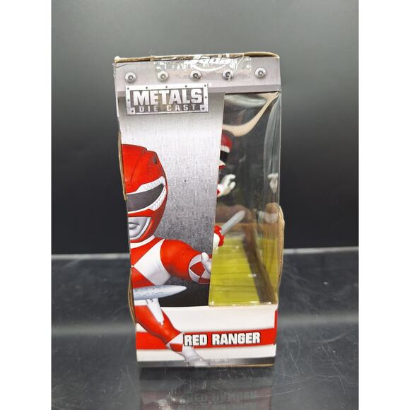 Mighty Morphin Power Rangers RED RANGER Action Figure Die Cast Metal Jada Toys. - Picture 5 of 9